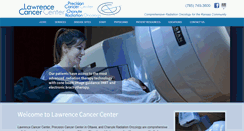 Desktop Screenshot of lawrencecancercenter.com